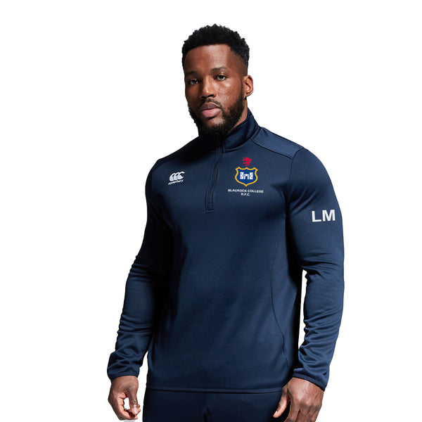 Blackrock College RFC Coaches 1/4 Zip Mid Layer