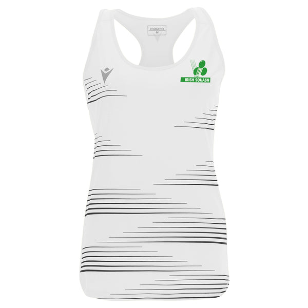 Phot of the Irish Squash Ladies Singlet, fron view