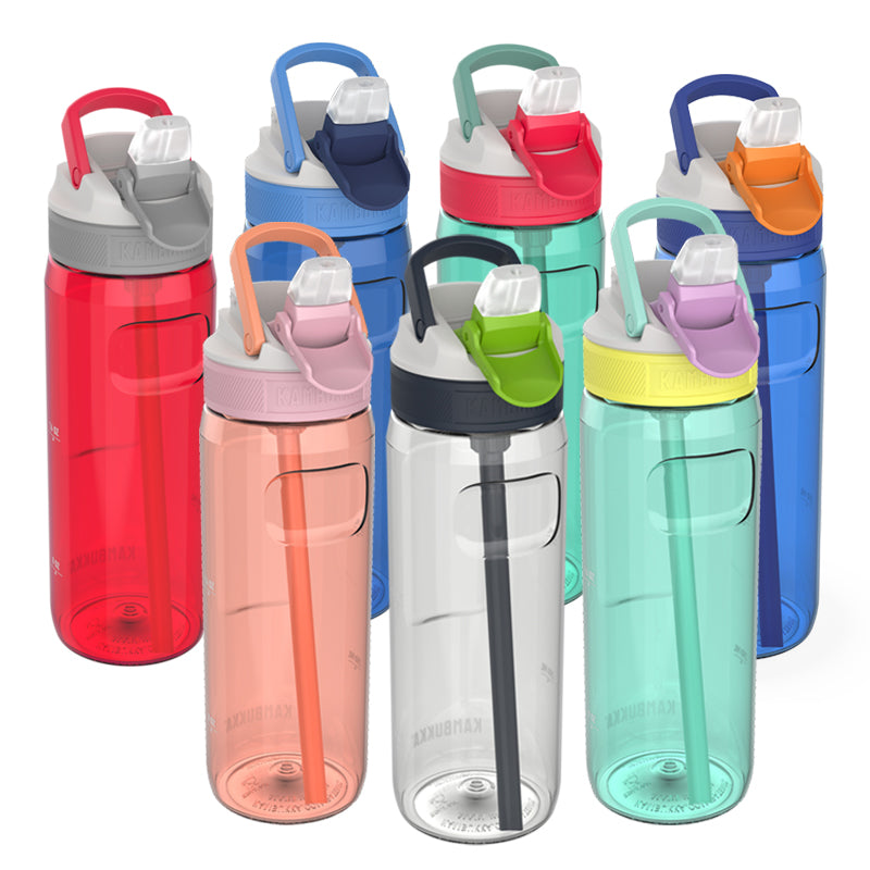 Kambukka Lagoon 1000ml BPA Free Water Bottle With Straw