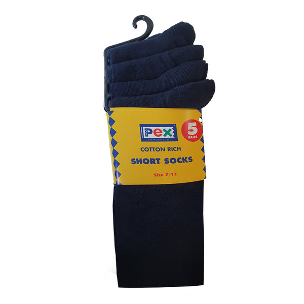 PEX Boys Ankle Socks (5 Pack)