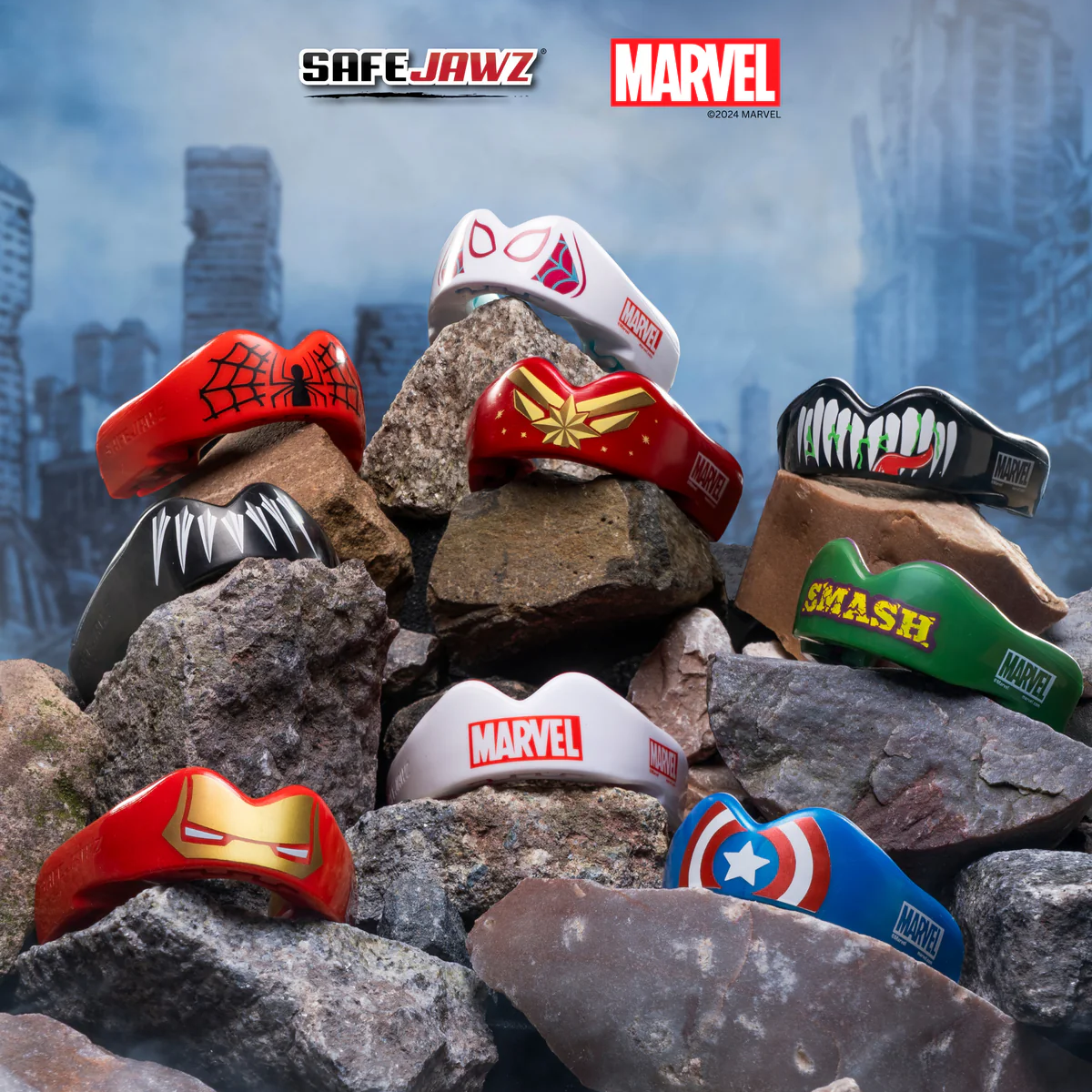 Safe Jawz Marvel Mouthguards