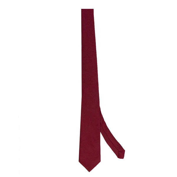Pictured is the St. Mary's Booterstown Self Tie in Red