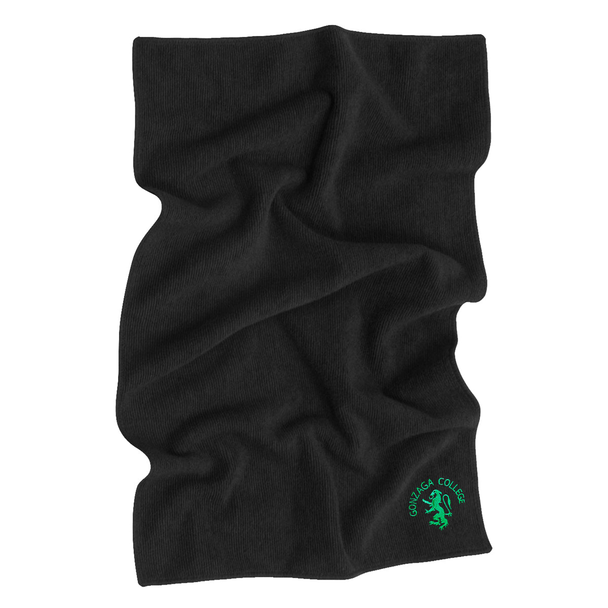 Gonzaga College Microfibre Gym Towel with embroidered School Crest