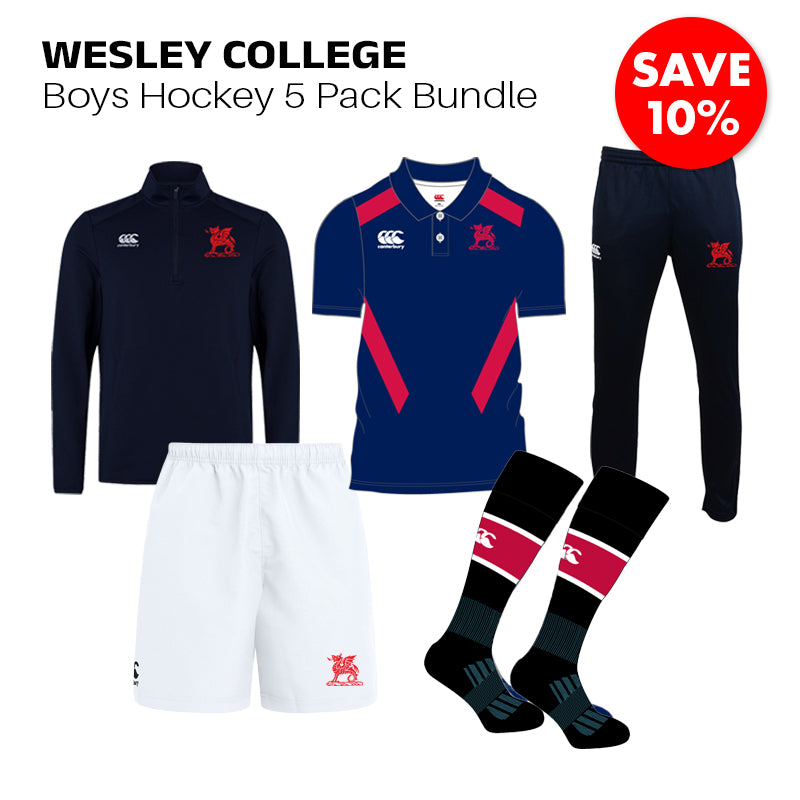 Wesley College Boy's Hockey 5 Pack Bundle