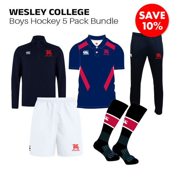 Wesley College Boy's Hockey 5 Pack Bundle