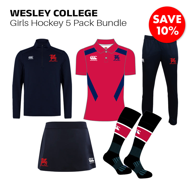 Wesley College Girls Hockey 5 Pack Bundle
