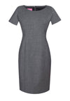 Brook Taverner Teramo Dress in Light Grey