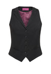 Brook Taverner Larissa Ladies Waistcoat in Black
