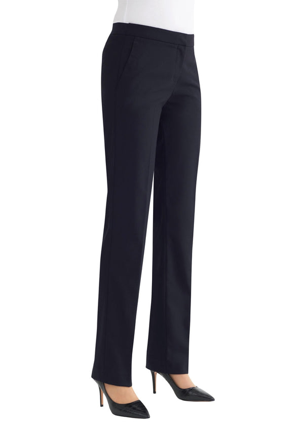 Brook Taverner Reims Tailored Fit Trouser in Navy