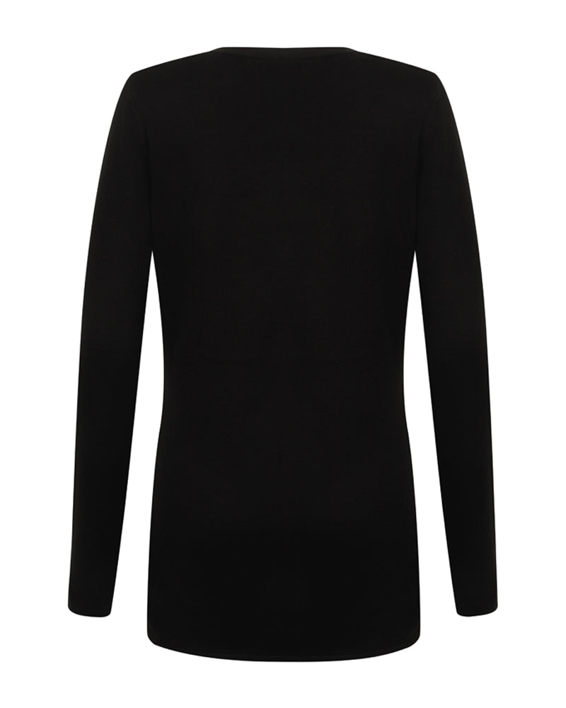 Women's V-Button Cardigan