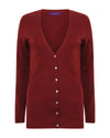 Women's V-Button Cardigan