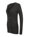 Women's V-Button Cardigan