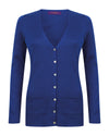 Women's V-Button Cardigan