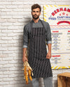 Chef wearing the Stripe Apron