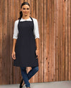 Model wearing the Waterproof Bib Apron