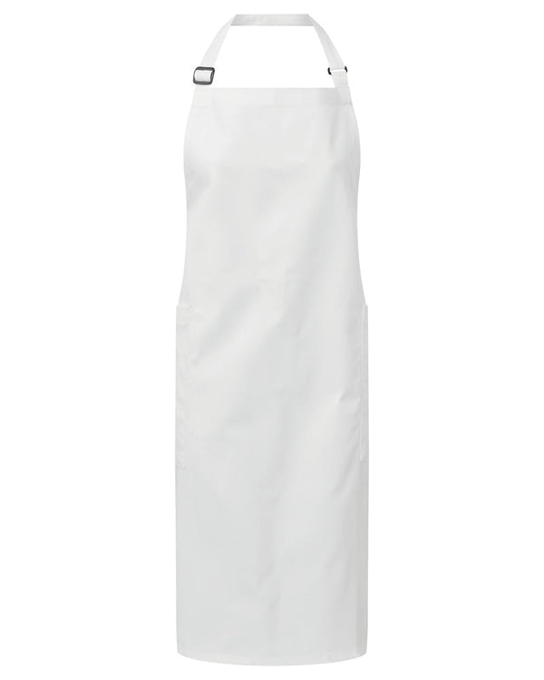Recycled Polyester and Cotton Bib Apron, Organic and Fairtrade Certified
