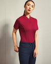 Women's Coolchecker Plus Pique Polo with CoolPlus
