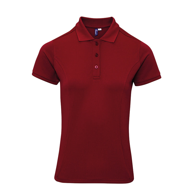 Women's Coolchecker Plus Pique Polo with CoolPlus