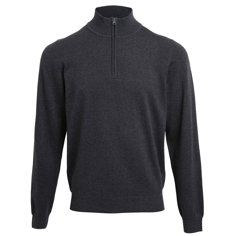 Men's ¼ zip Knitted Sweater