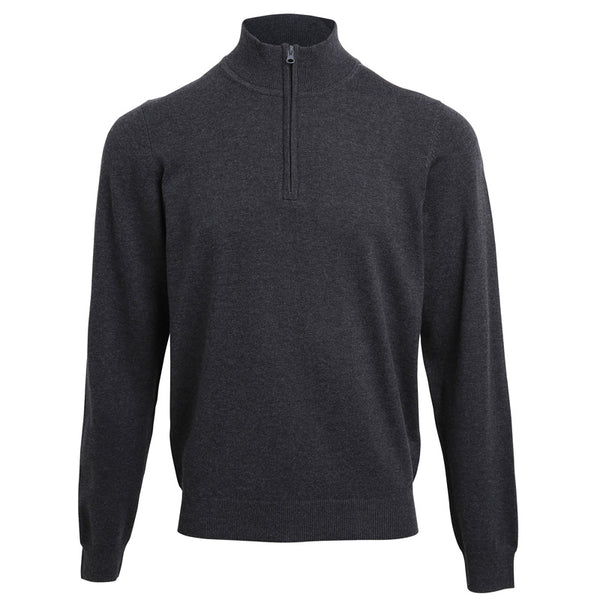 Men's ¼ zip Knitted Sweater