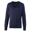 Women's V-Neck Knitted Sweater