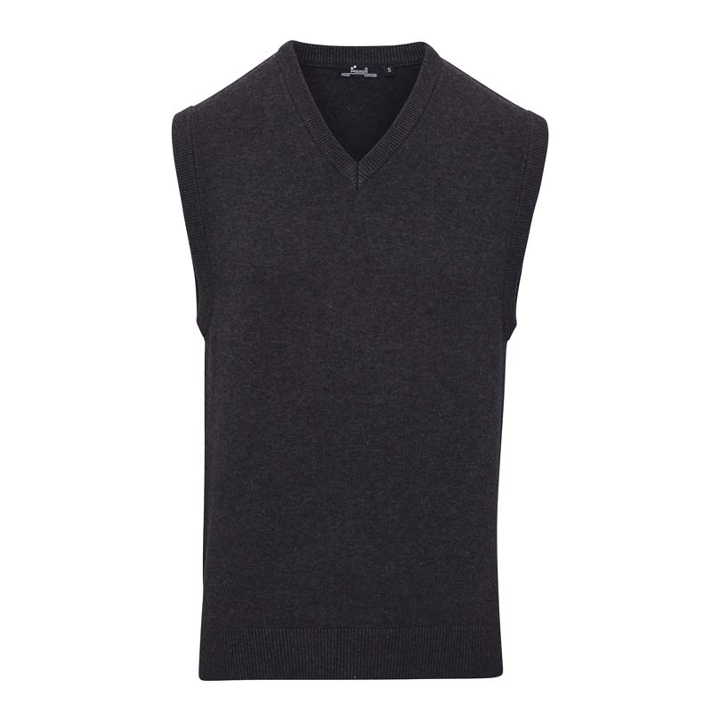 Men's Sleeveless Knitted Sweater