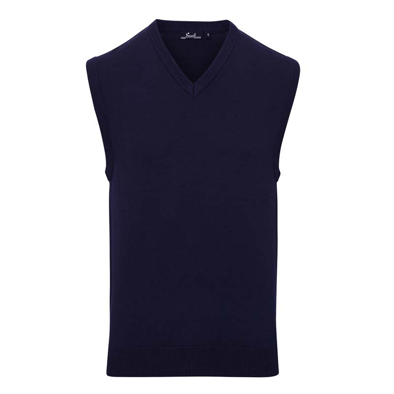 Men's Sleeveless Knitted Sweater