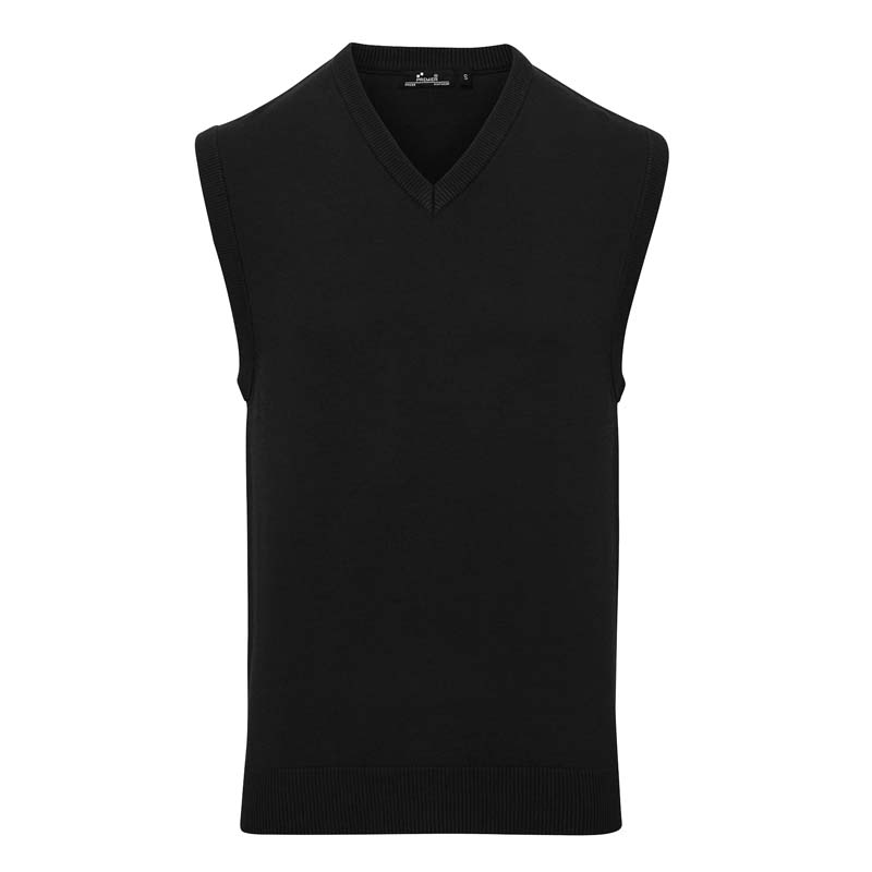 Men's Sleeveless Knitted Sweater