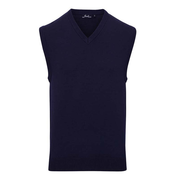 Men's Sleeveless Knitted Sweater