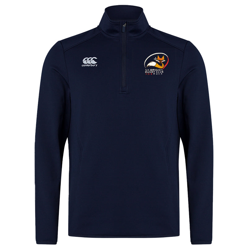 St Brigids RFC 1/4 Zip Mid Layer Training Top