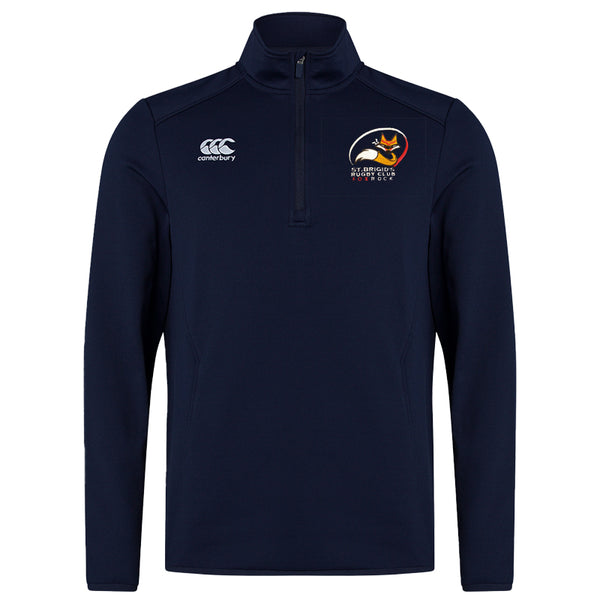 St Brigids RFC 1/4 Zip Mid Layer Training Top