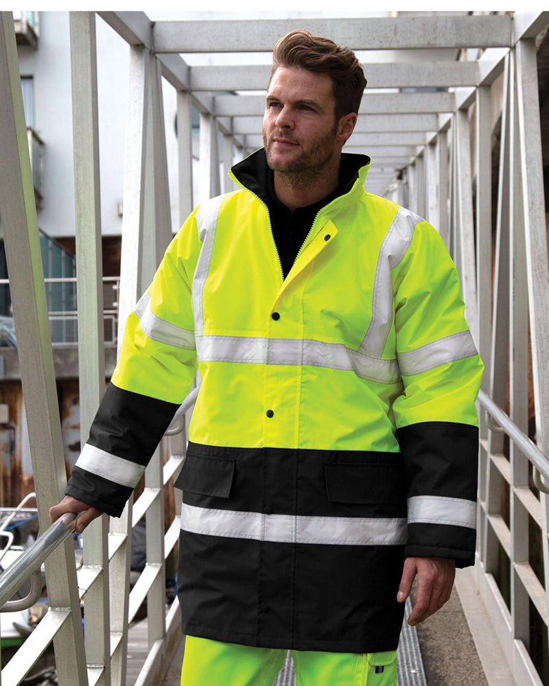 Result Two-tone Safety Coat