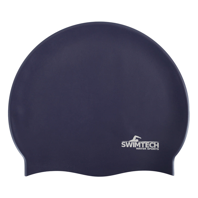 SwimTech Silicone Swim Cap (Asstd. Colours)