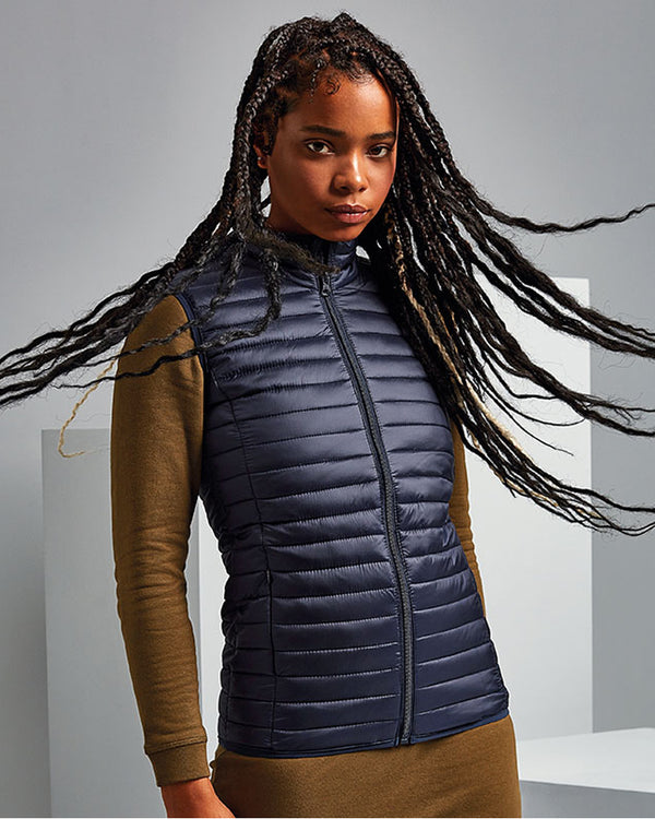 Ladies Tribe Fineline Padded Gilet