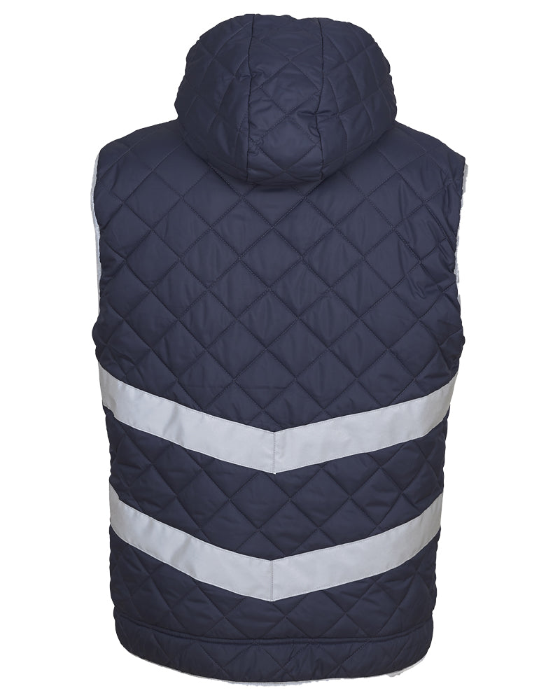 Hi-vis Kensington Hooded Gilet (Asstd. Colours)