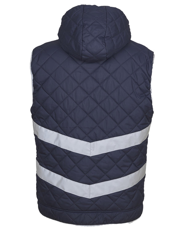 Hi-vis Kensington Hooded Gilet (Asstd. Colours)