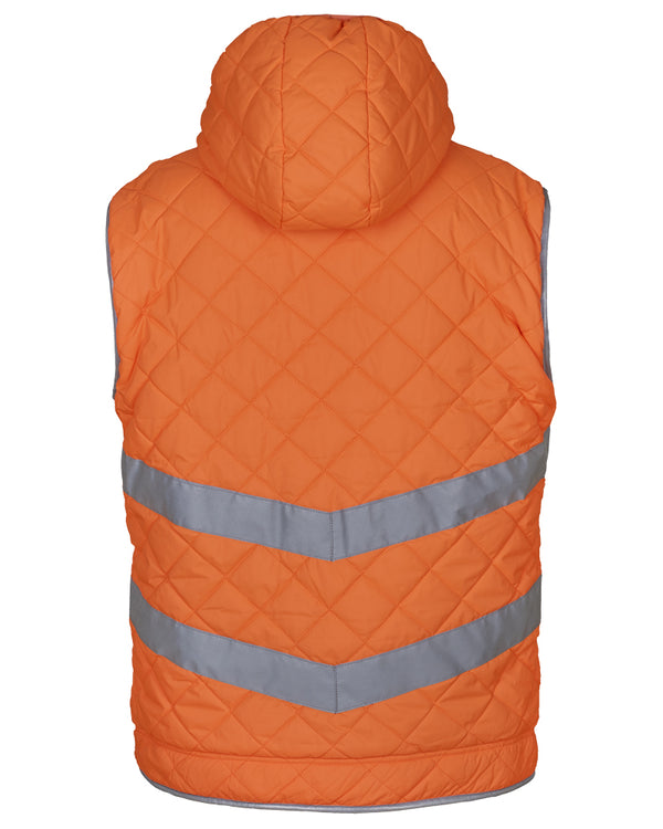 Hi-vis Kensington Hooded Gilet (Asstd. Colours)