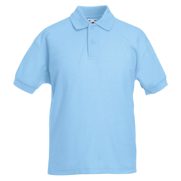 Kid's Polo Shirt (Sky Blue)