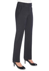 Photo of Brook Taverner Genoa Tailored Leg Trouser Charcoal