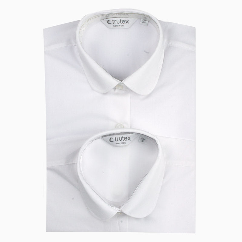 White Peter Pan Blouse (2 Pk)