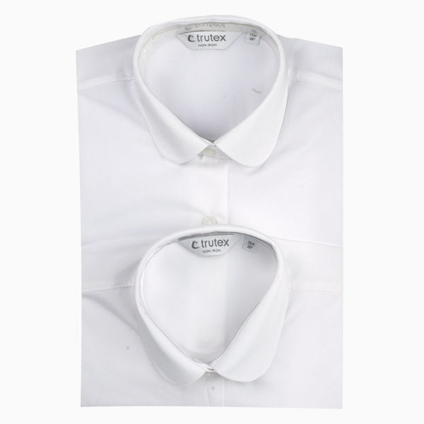 White Peter Pan Blouse (2 Pk)