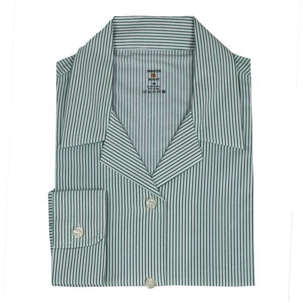 Green Striped Revere School Blouse (Single Pack)