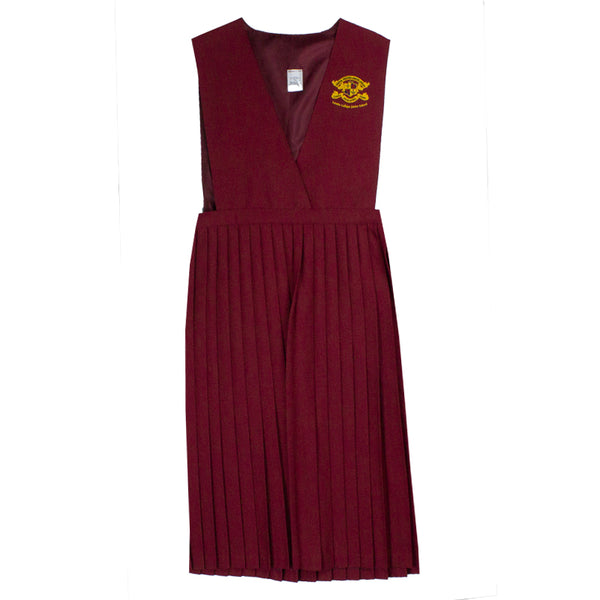 A picture of the Loreto St. Stephen's Green Junior School Pinafore, available from Uniformity, Ireland's leading school uniform & school sports uniform suppliers. Shop online or instore today.