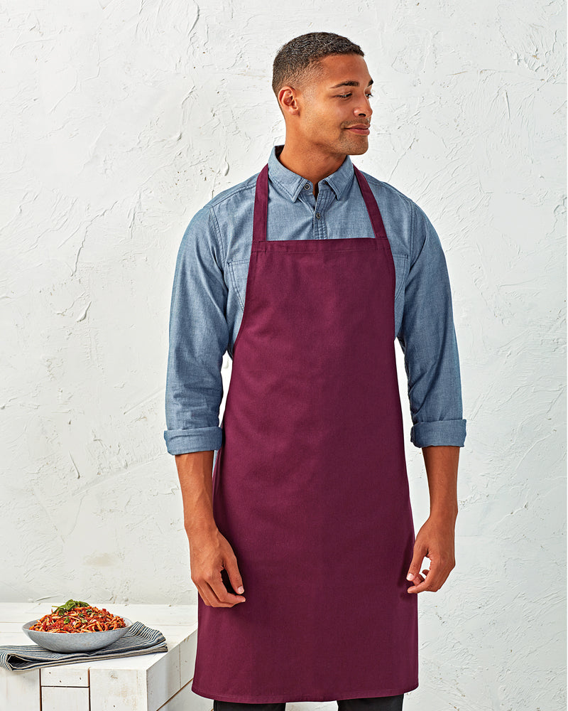 100% Organic Cotton Bib Apron