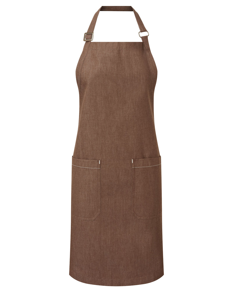 Cotton Denim Bib Apron Fairtrade & Organic Certified