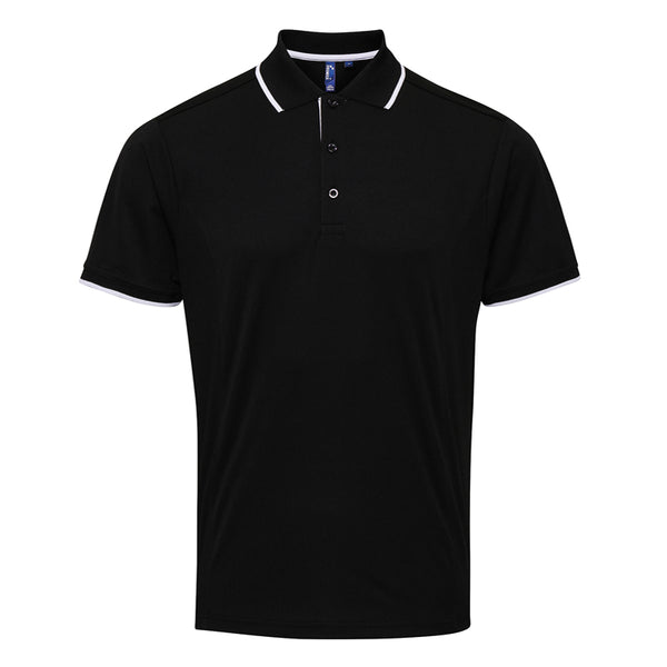 Mens' Contrast Coolchecker Polo