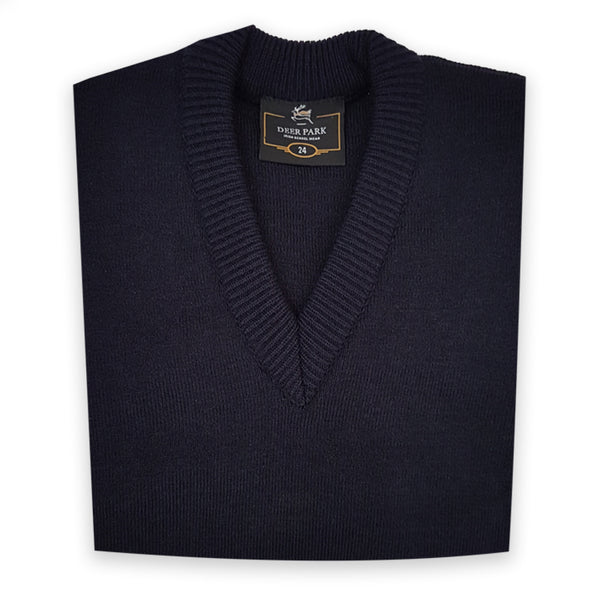 Navy School Pullover