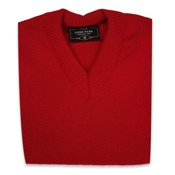 Red School Pullover
