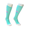 Hingly Hockey Sock Flamingo Mint