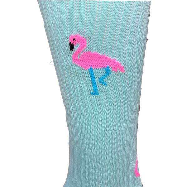 Hingly Hockey Sock Flamingo Mint